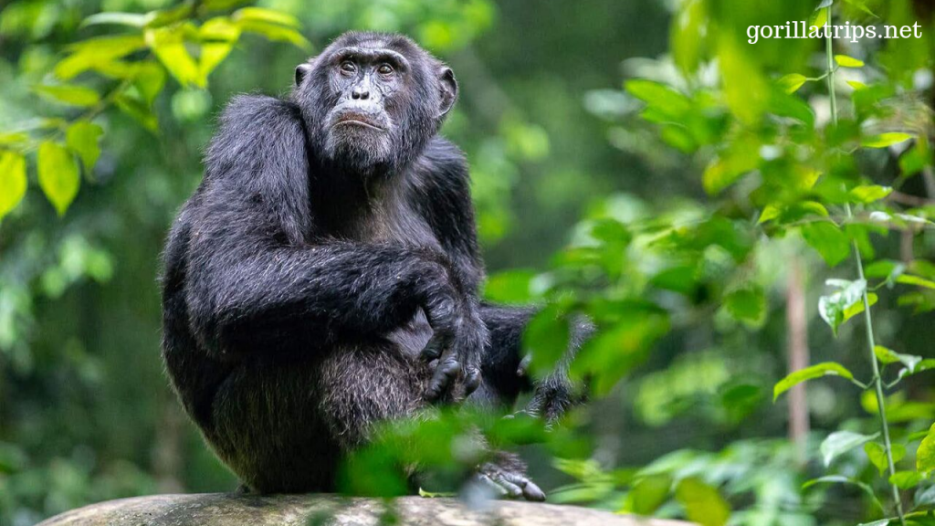 Chimpanzee in Uganda